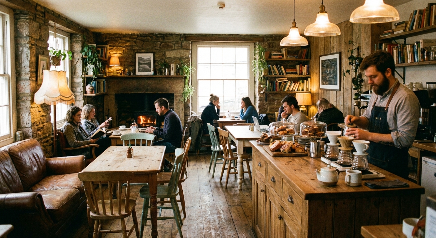 Cozy Coffee Shop Atmosphere
