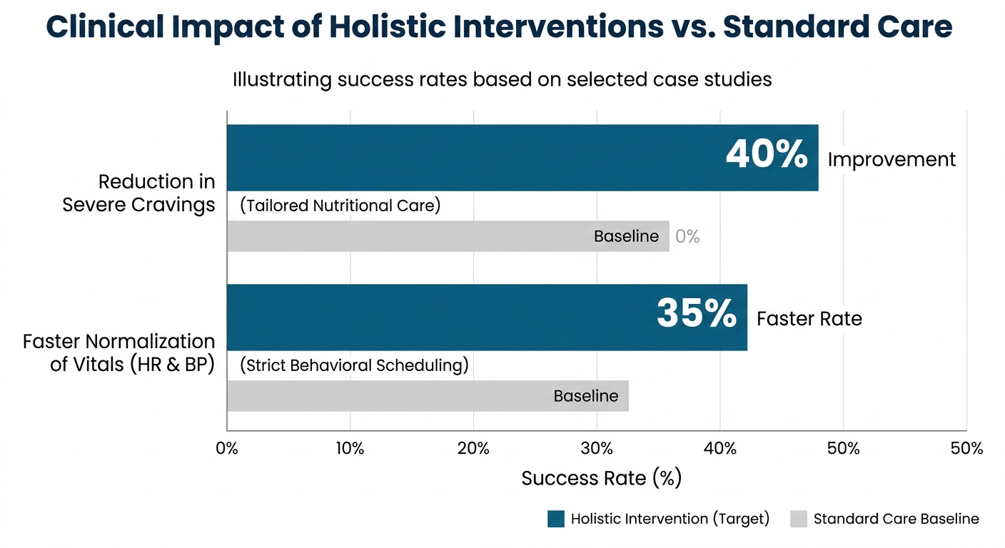 Clinical Impact of Holistic Interventions vs. Standard Care